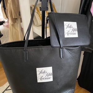 COPY - Saks Fifth Avenue leather bag
